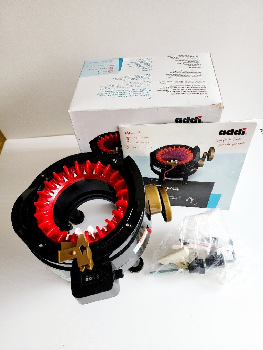 Addi Express Professional 22 Needle Knitting Machine